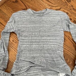 Lululemon warm running shirt